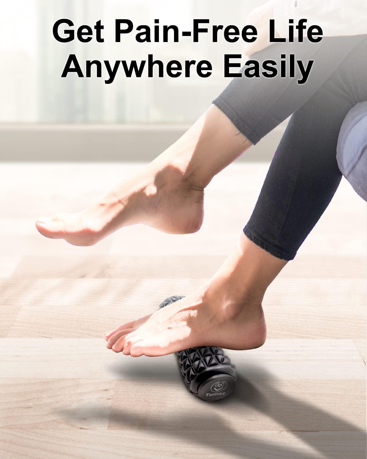 Detalle de Tumaz Foot Roller for Plantar Fasciitis relief