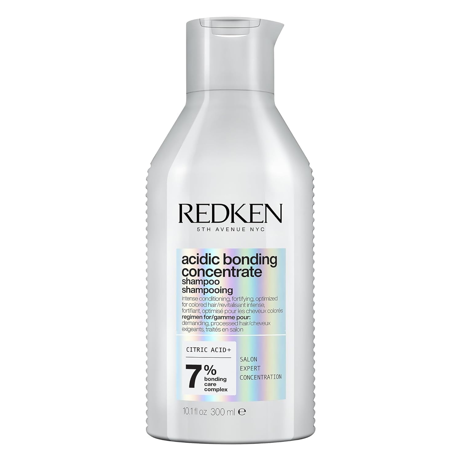 Detalle de Redken Acidic Bonding Concentrate Shampoo – Pflegendes Haarshampoo mit intensivem Schutz vor Farbverlust (300 ml)