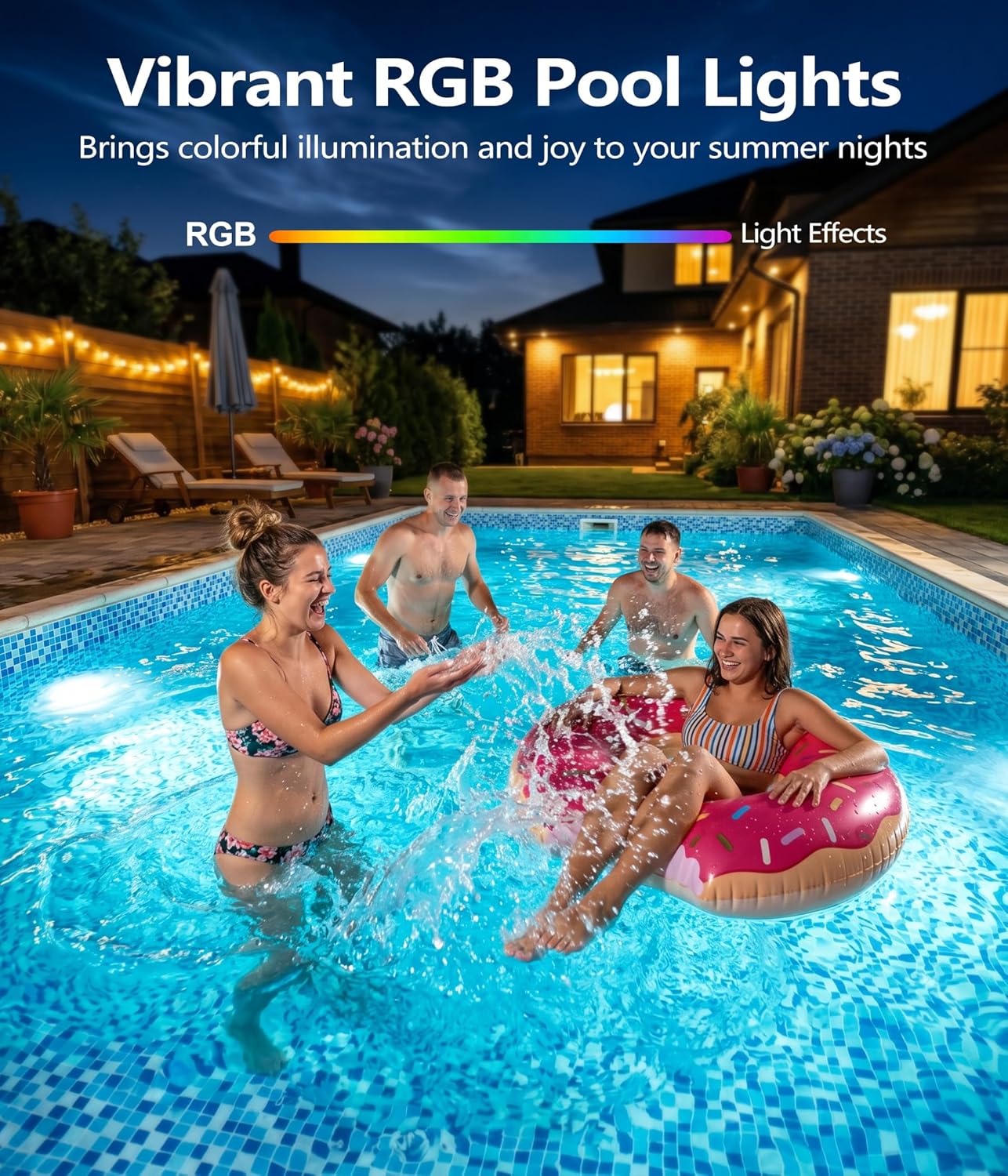 Thumbnail 6 de DeeprBlu 2026 Neu Poolbeleuchtung Unterwasser – 2er-Pack mit Fernbedienung, IP68, magnetisch