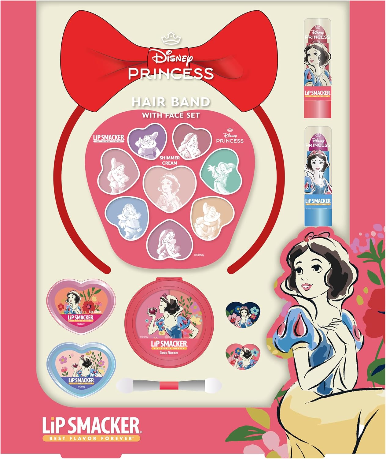 Detalle de Lip Smacker Snow White Hair Band with Face Set
