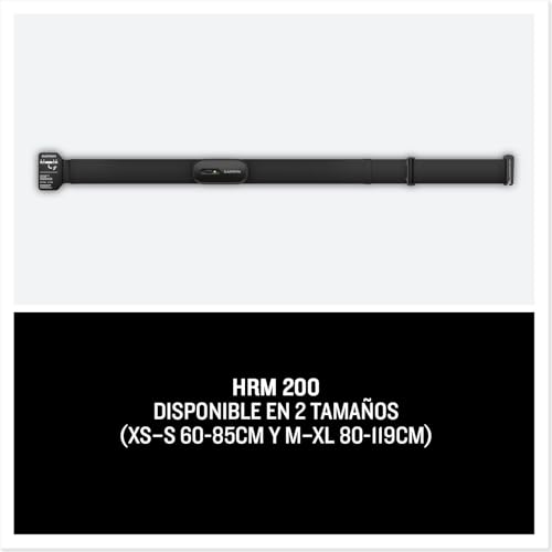 Thumbnail 5 de Garmin HRM-200, monitor de frecuencia cardiaca M-XL, resistente al agua y lavable