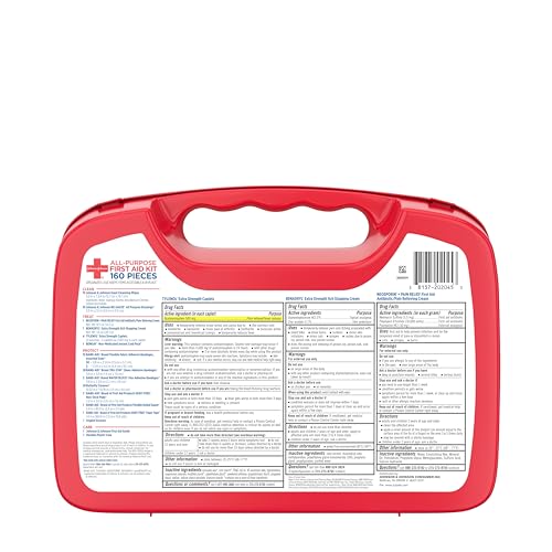 Thumbnail 8 de BAND-AID Brand All-Purpose Portable Compact First Aid Kit, 160 Piece