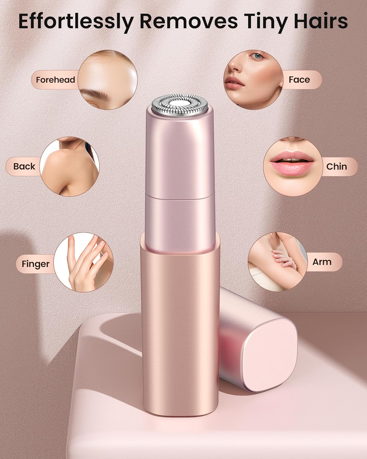 Detalle 2 de Rechargeable Facial Hair Remover 1 Head ✨🪒