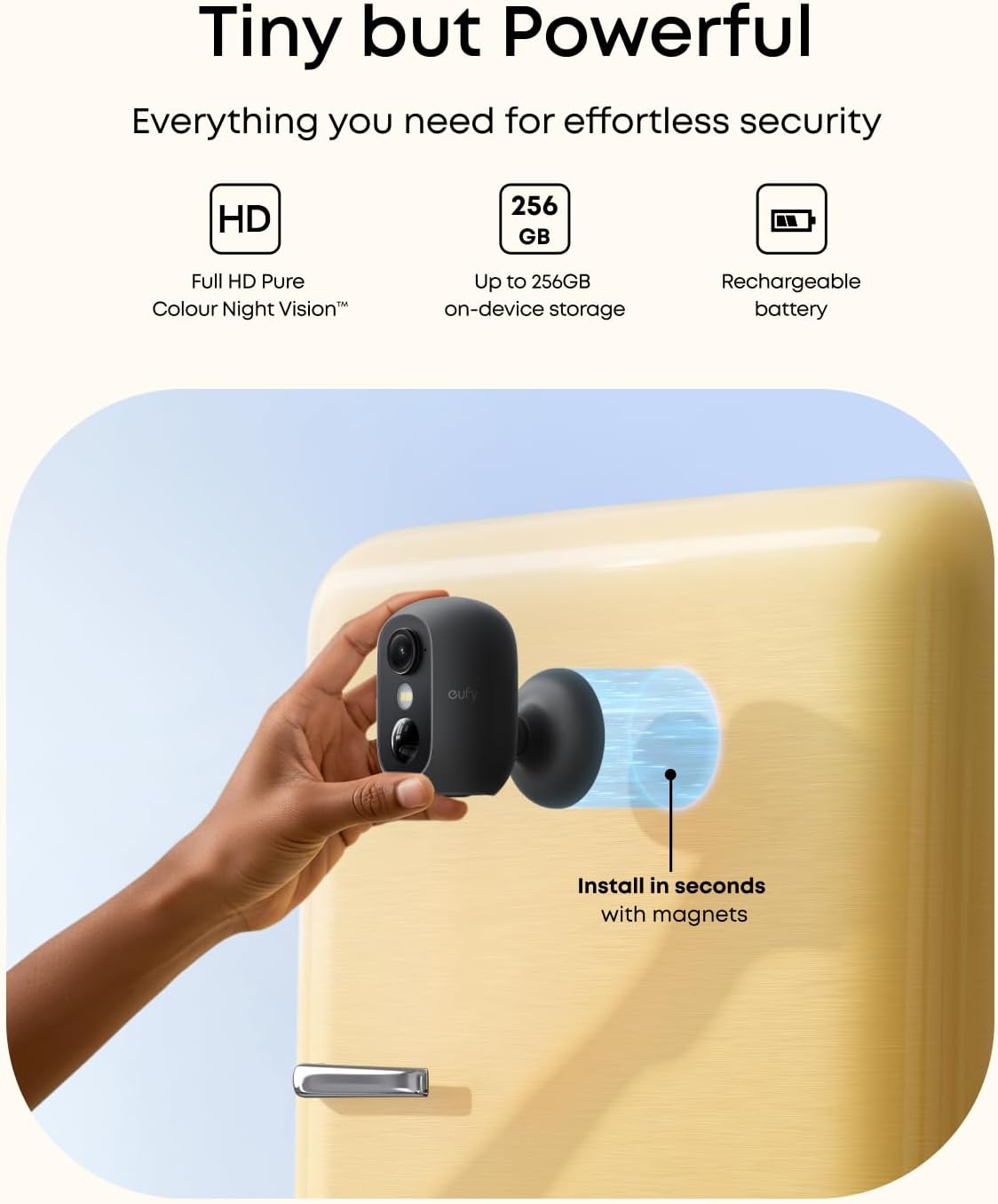 Detalle 2 de eufy eufyCam C35 outdoor security camera
