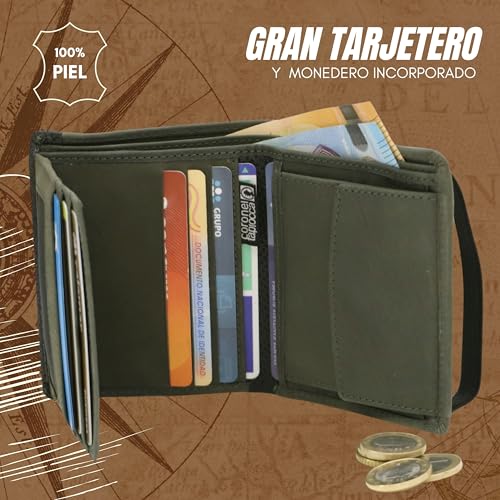 Thumbnail 3 de Cartera Aladino Kaki de Coronel Tapiocca para Hombre Adolescente