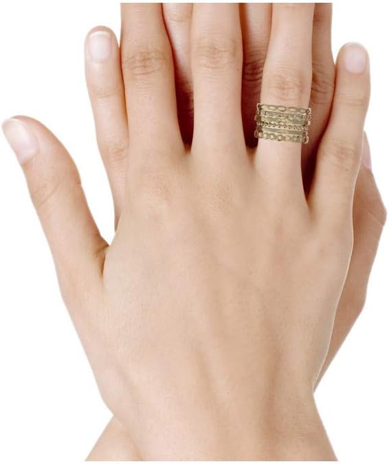 Thumbnail 3 de LES POULETTES BIJOUX - Bague Plaqué Or Anneau de Billes