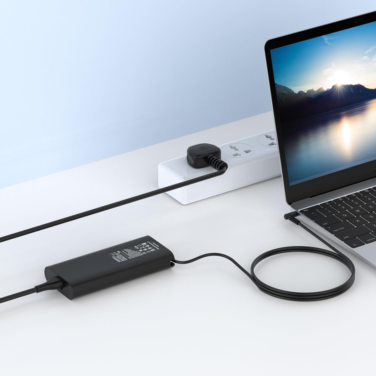 Detalle de 150W Laptop Charger for HP ZBook, OMEN and Pavilion Gaming (TPN-DA09/TPN-CA11) – Robust Power Supply