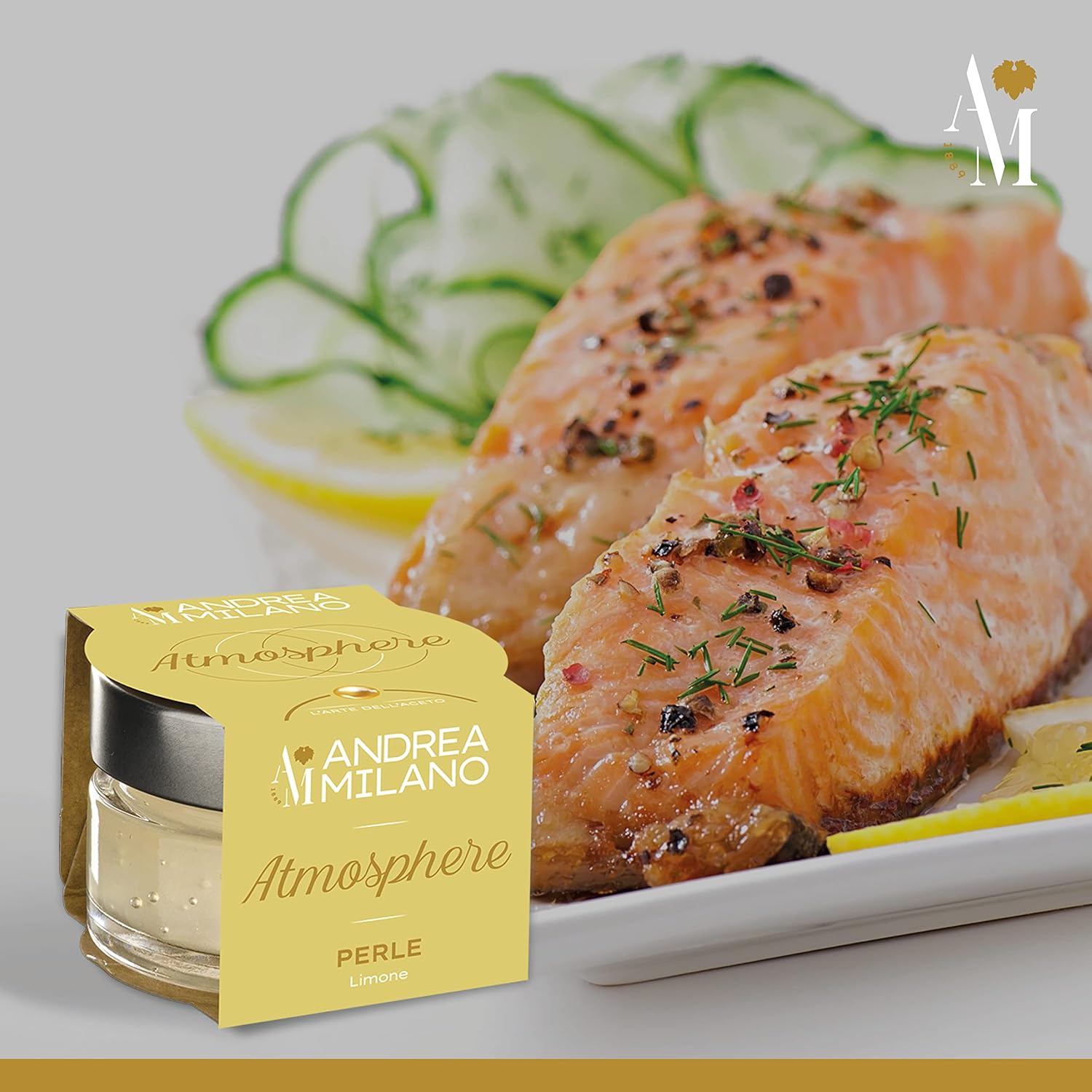 Thumbnail 2 de Andrea Milano Perle di Aceto Atmosphere al Limone – Sfere profumate per piatti a base di pesce, 50 g