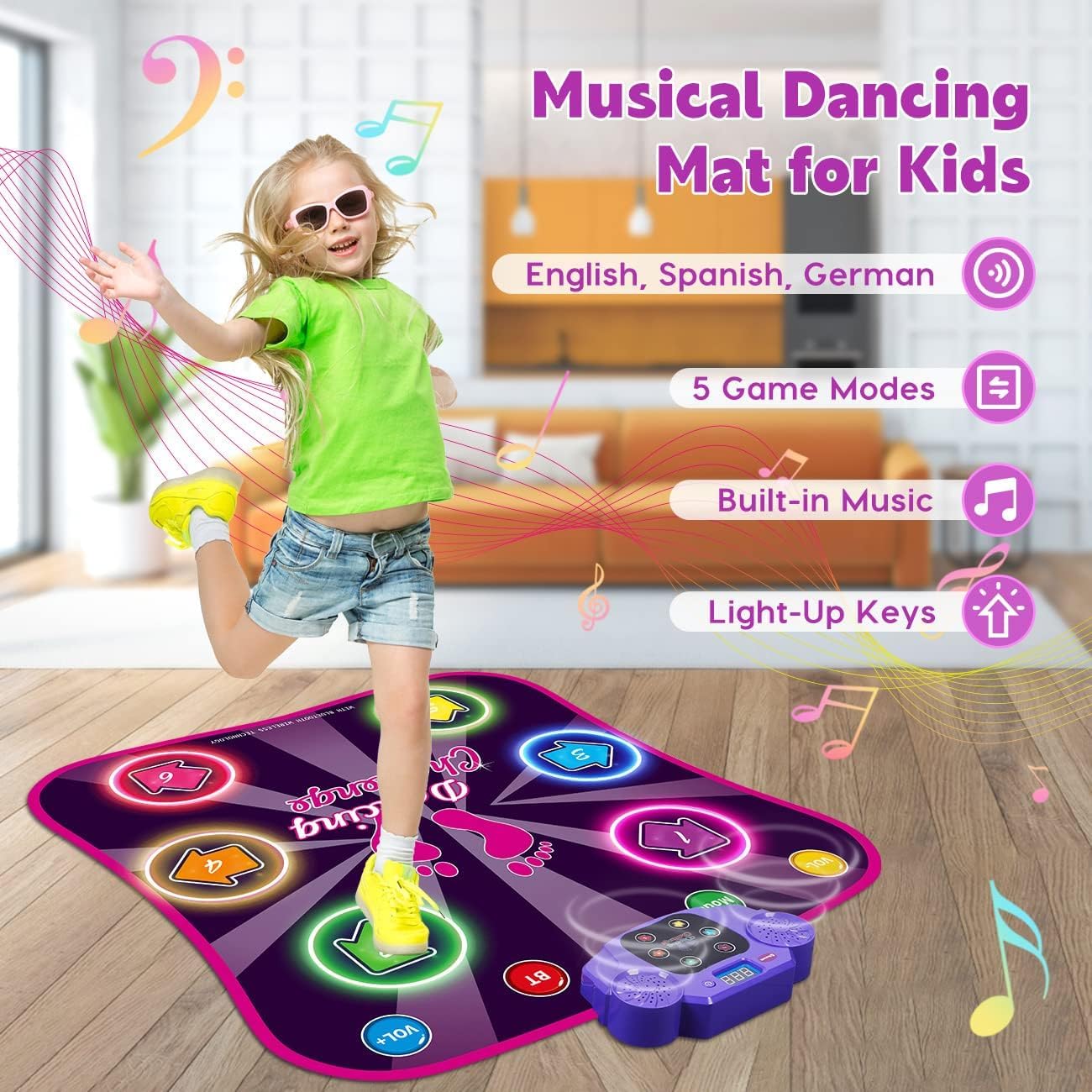 Thumbnail 2 de INSTOY Light Up Dance Mat for Kids
