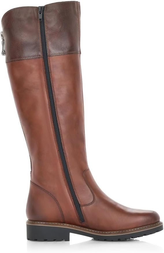 Detalle de Remonte Women Boots R6581 knee-high winter lace-up with removable insole and remonteTEX water repellent