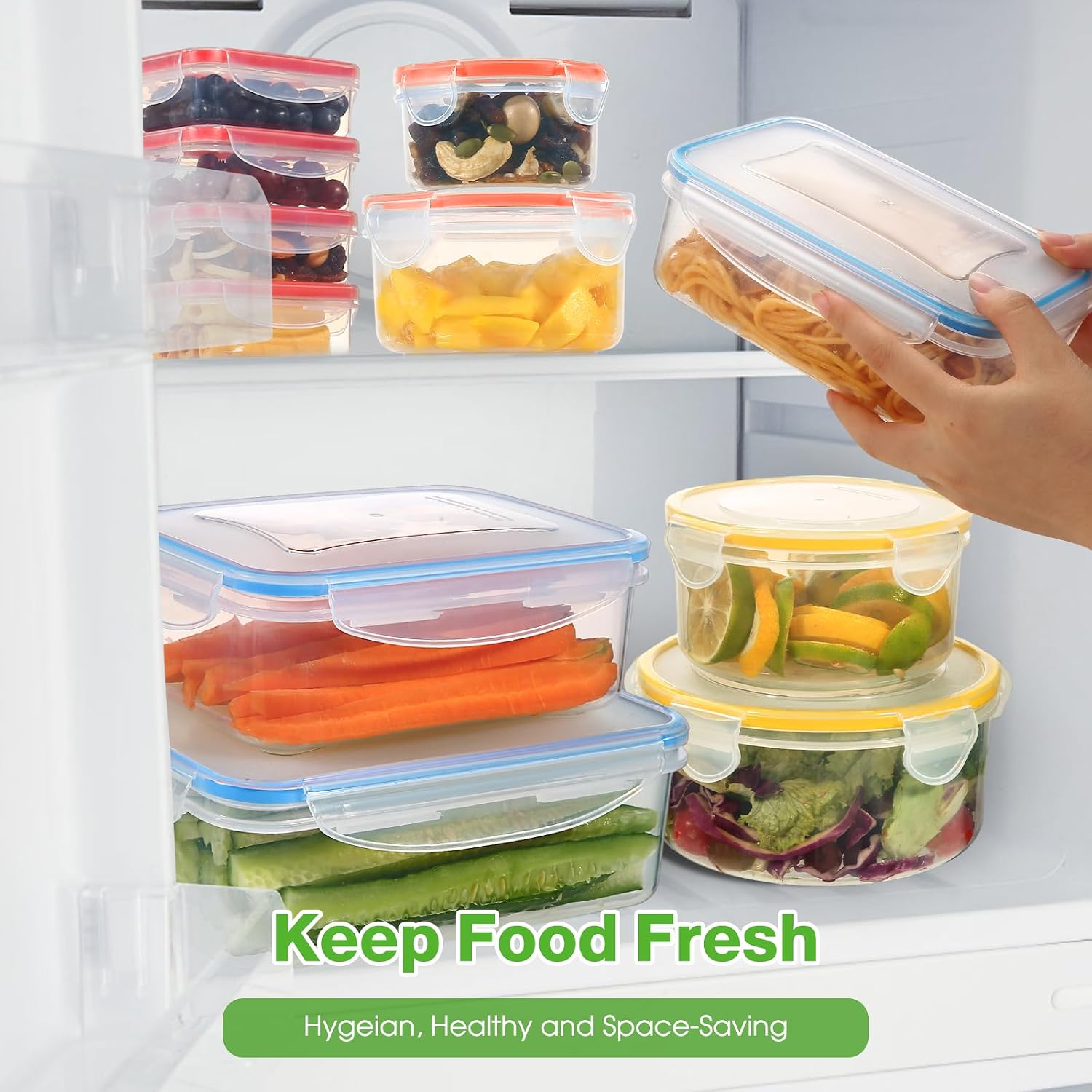 Detalle 2 de YASHE 50pcs Airtight Meal Prep Containers