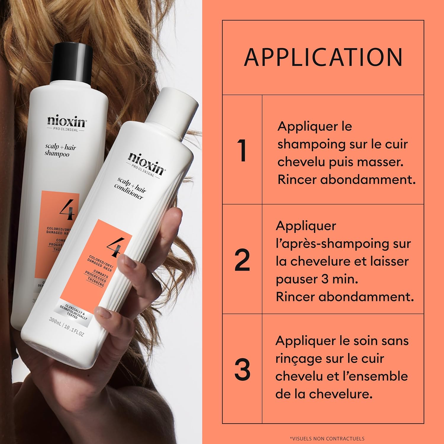 Thumbnail 1 de NIOXIN System 4 pour Cheveux Colorés, Secs et Abîmés – Kit Complet
