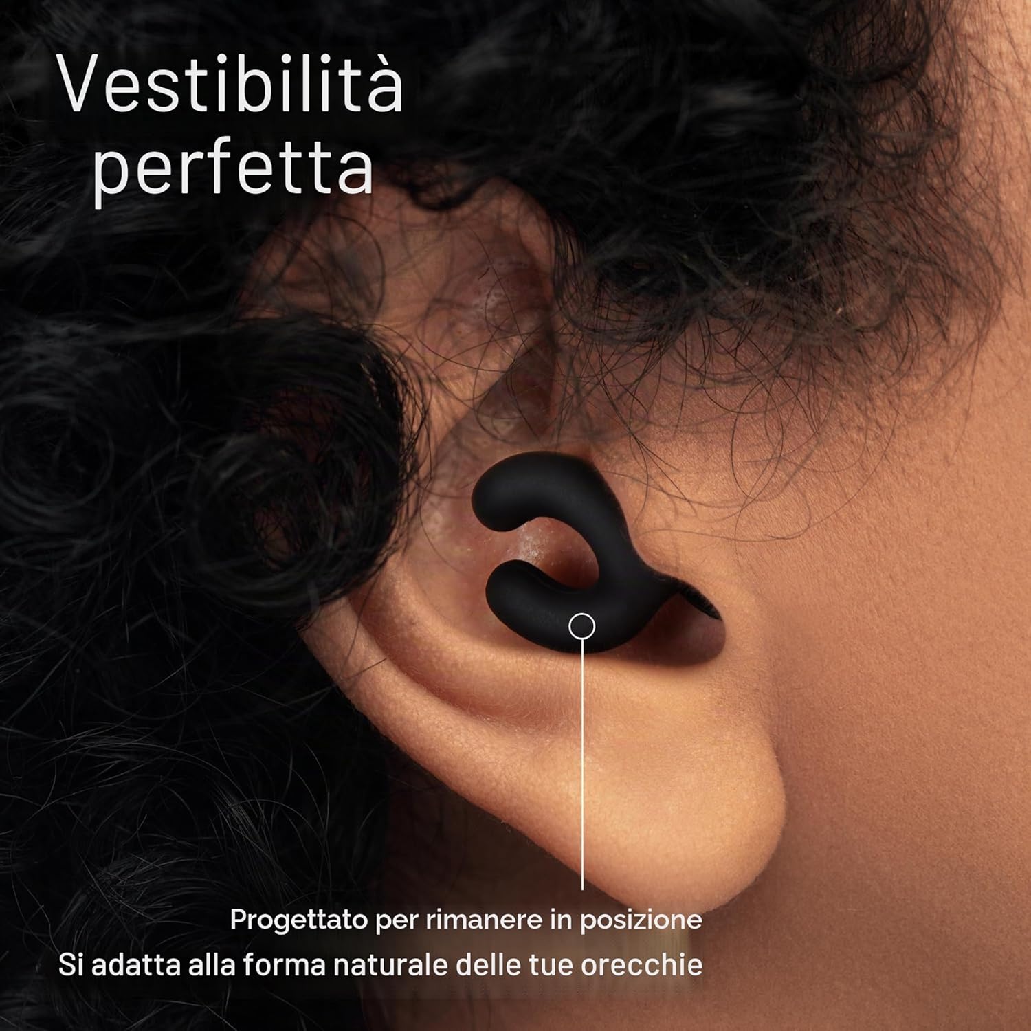 Detalle 2 de Tappi Orecchie Dormire Sokzixx SkinFit 35 dB – 4 taglie XS/S/M/L