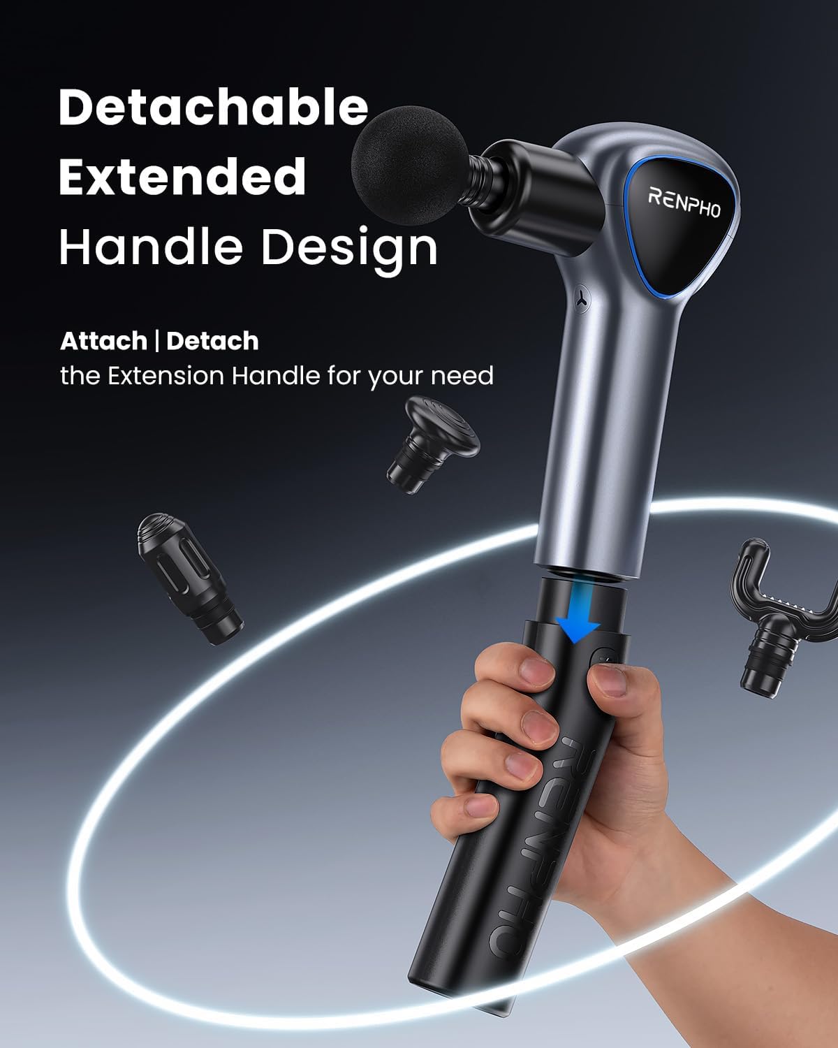 Thumbnail 1 de Renpho Reach Massage Gun