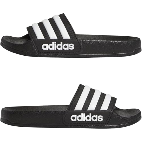 Thumbnail 8 de adidas Adilette Shower Slides Unisex – Core Black / Cloud White, 34 EU