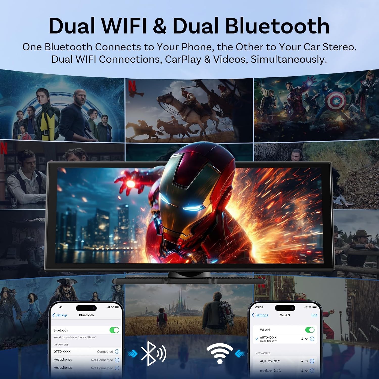 Thumbnail 5 de OTTOCAST ScreenFlow 11.4" Portable CarPlay