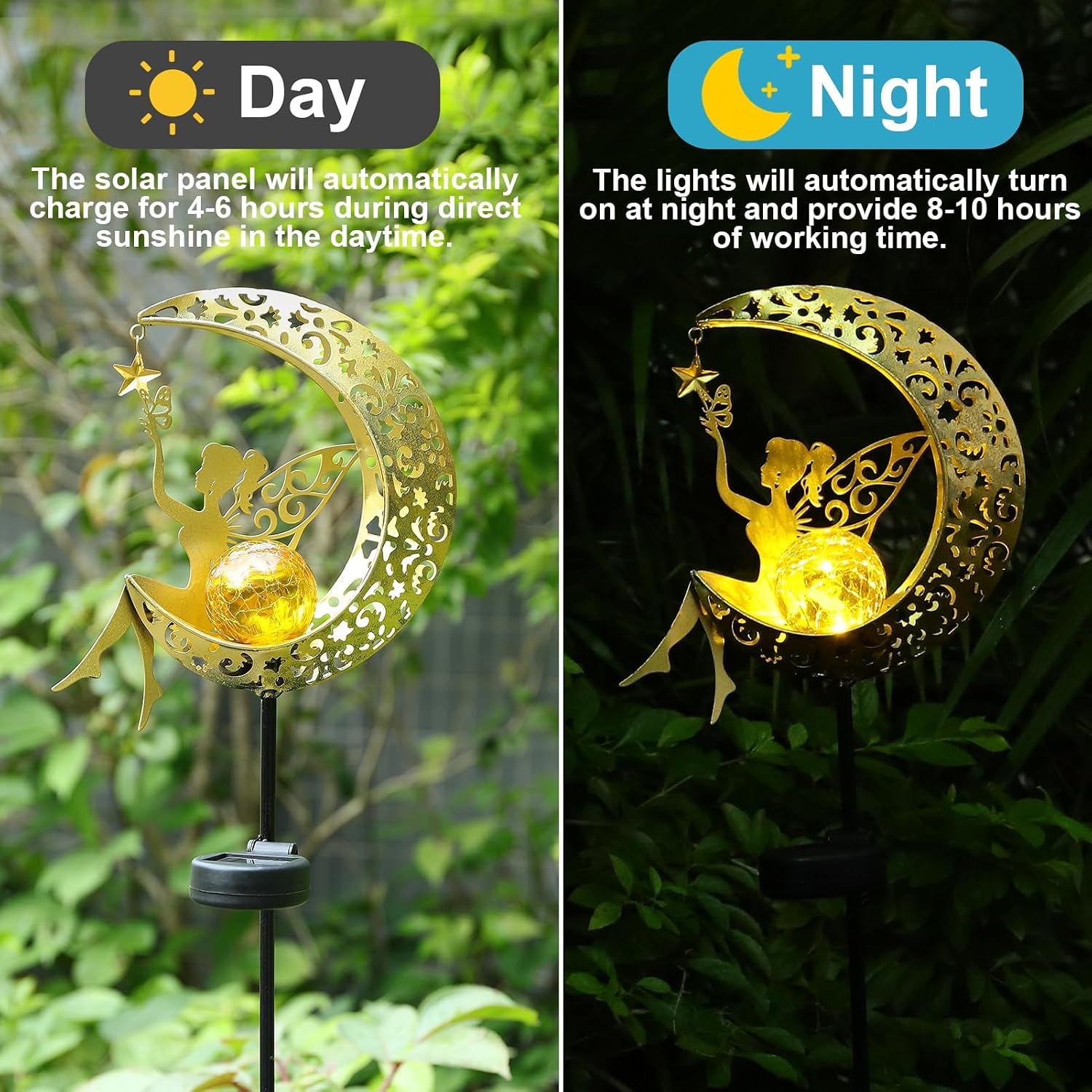 Detalle de ZKLiLi Solar Lights Garden Decorations 8-10h
