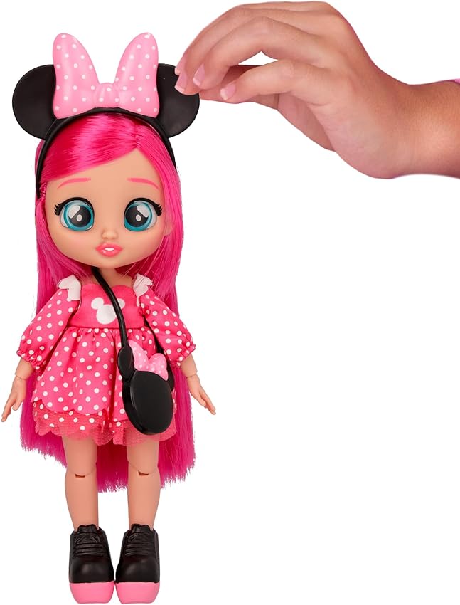 Thumbnail 2 de BFF by BEBÉS LLORONES Disney Minnie, muñeca articulada para 3+ años
