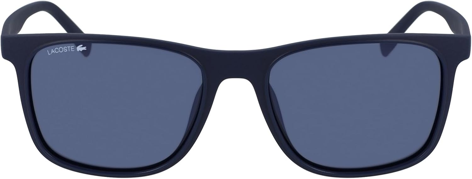 Thumbnail 4 de Lunettes de soleil sportives LACOSTE L882S 001 BLACK (homme) rectangulaires en plastique