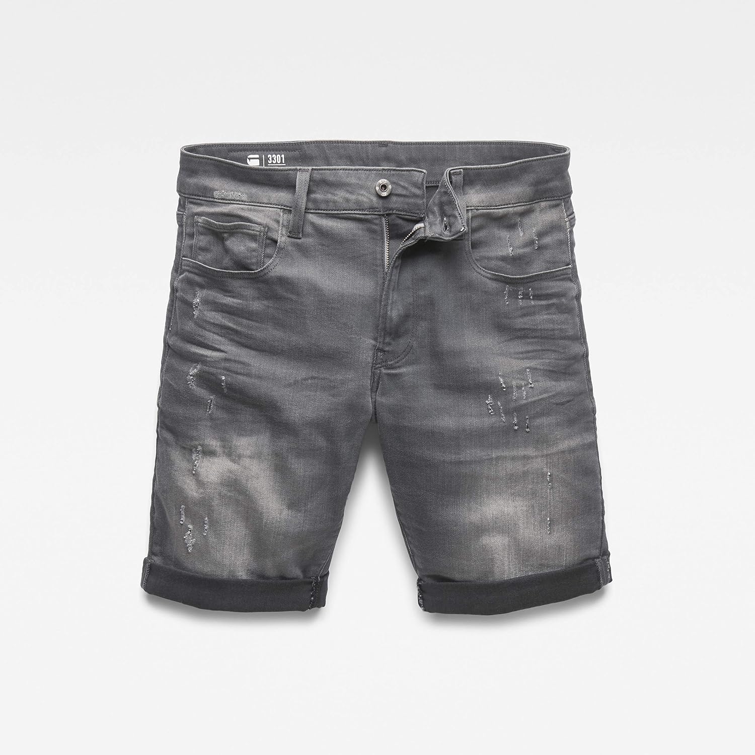 Detalle de G-STAR Hommes 3301 Slim Denim Shorts