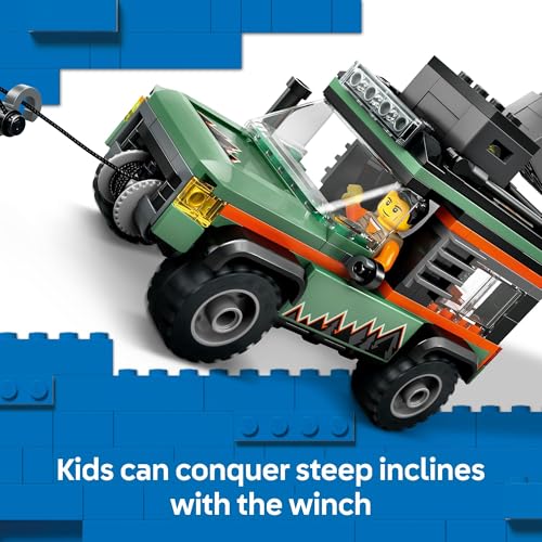 Detalle de LEGO City Off-Road 4x4 Mountain Truck (60447) - Adventure Building Set for 6+