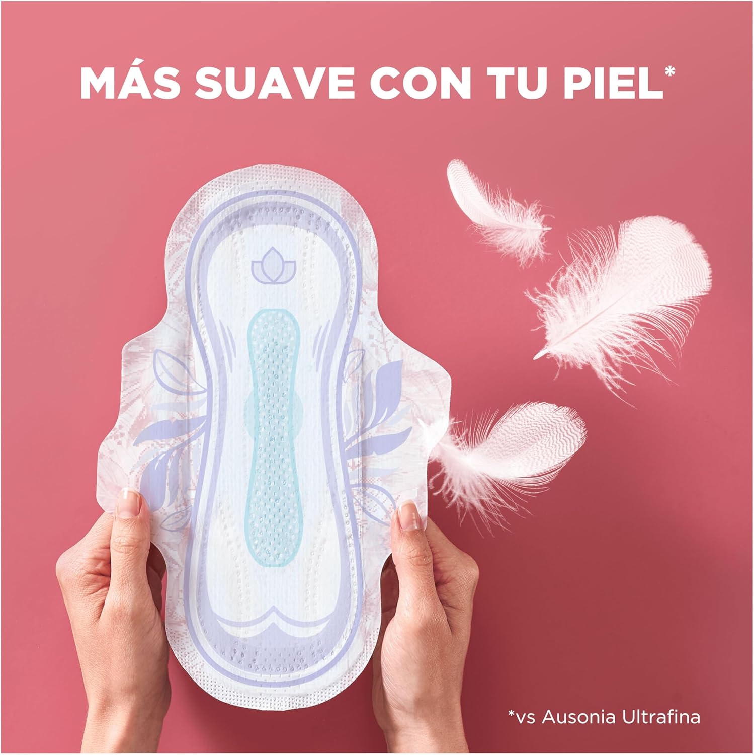 Thumbnail 3 de Ausonia Plus Normal, 64 Compresas con Alas, Protección Total 🌟