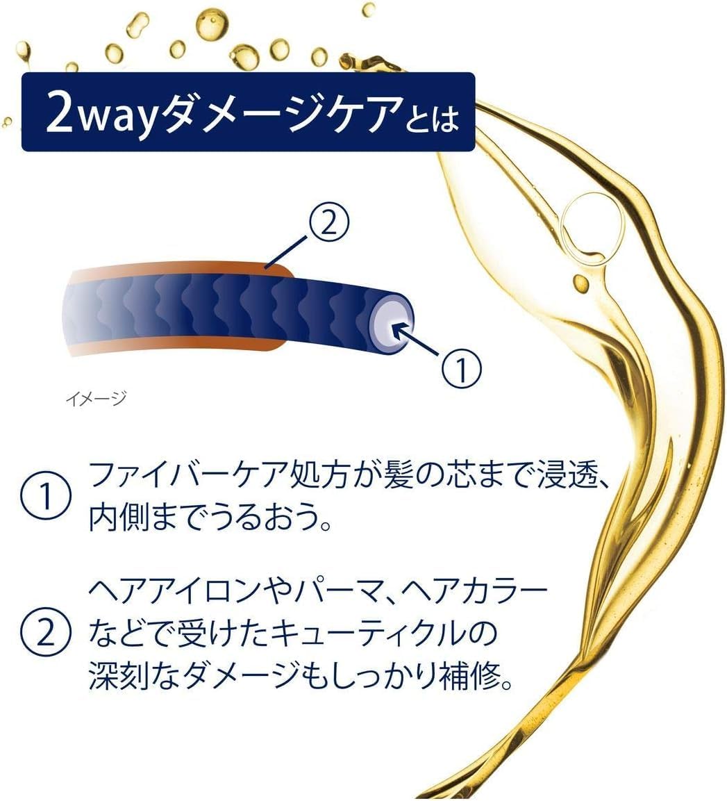 Detalle 2 de ダヴ ダメージケア シャンプー・コンディショナー・トリートメント詰め替えセット マカダミアナッツオイル配合