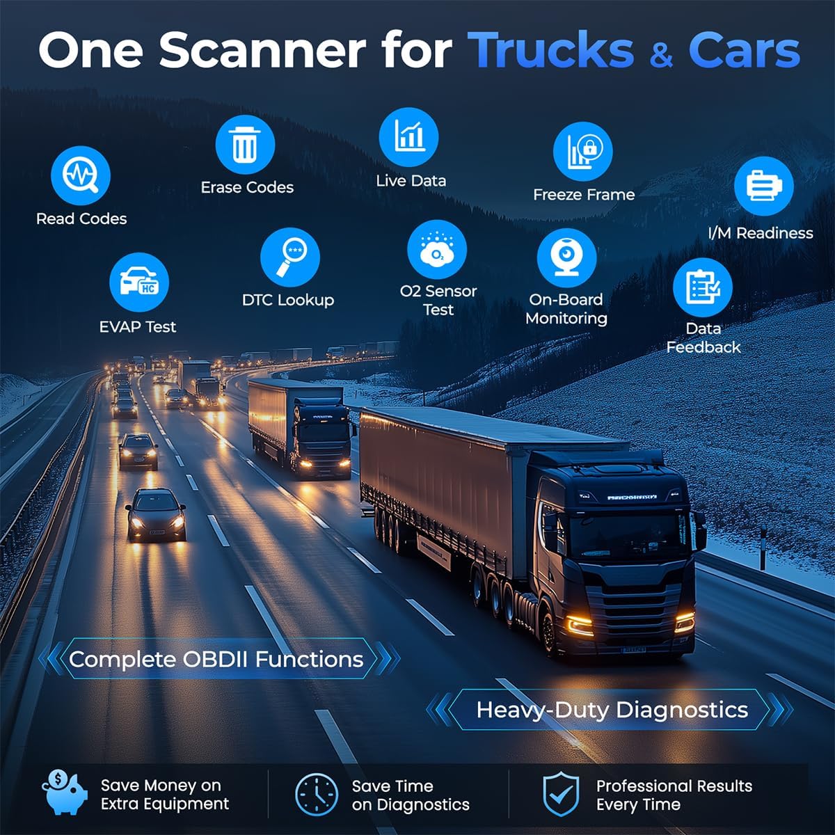 Thumbnail 5 de NEXAS NL102 Heavy Duty Truck Scanner 2-in-1
