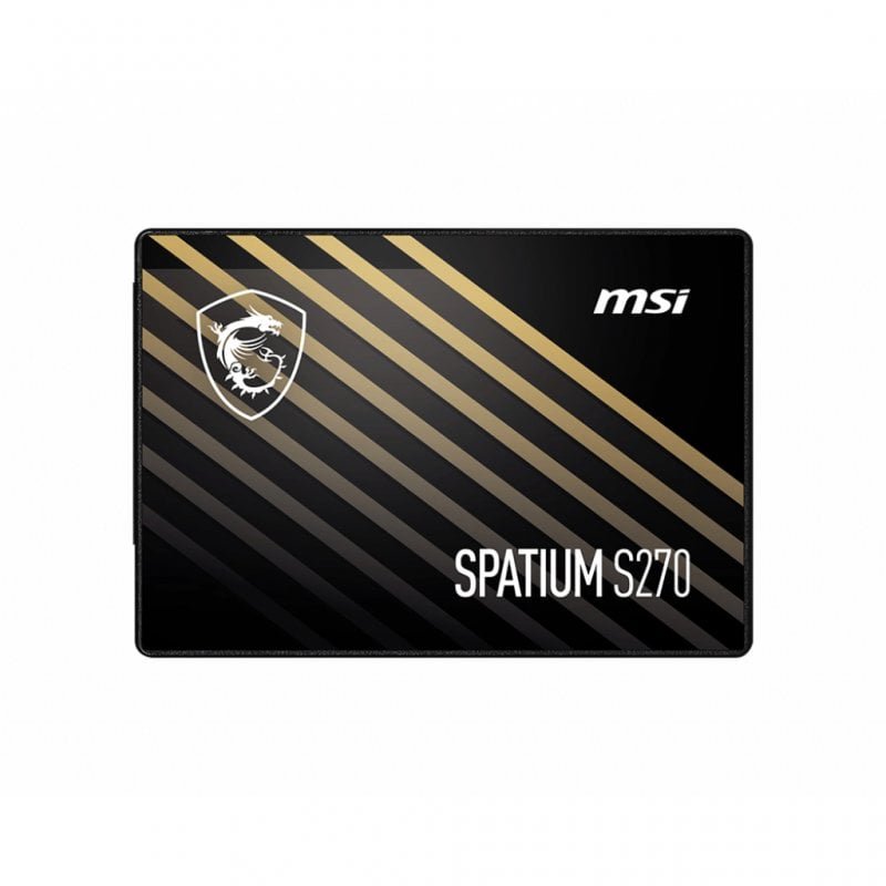 Detalle 2 de MSI Spatium S270 480GB SSD SATA3 🚀 Rendimiento Superior