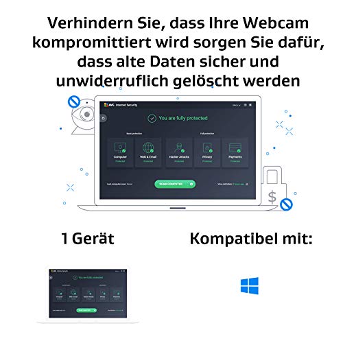 Detalle de AVG Internet Security 2026 – Sicherheitssoftware für 1 Gerät, 1 Jahr