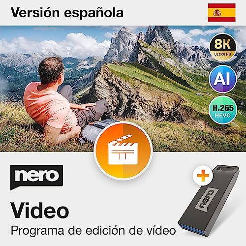 Nero Video 2025 edición 8K en USB