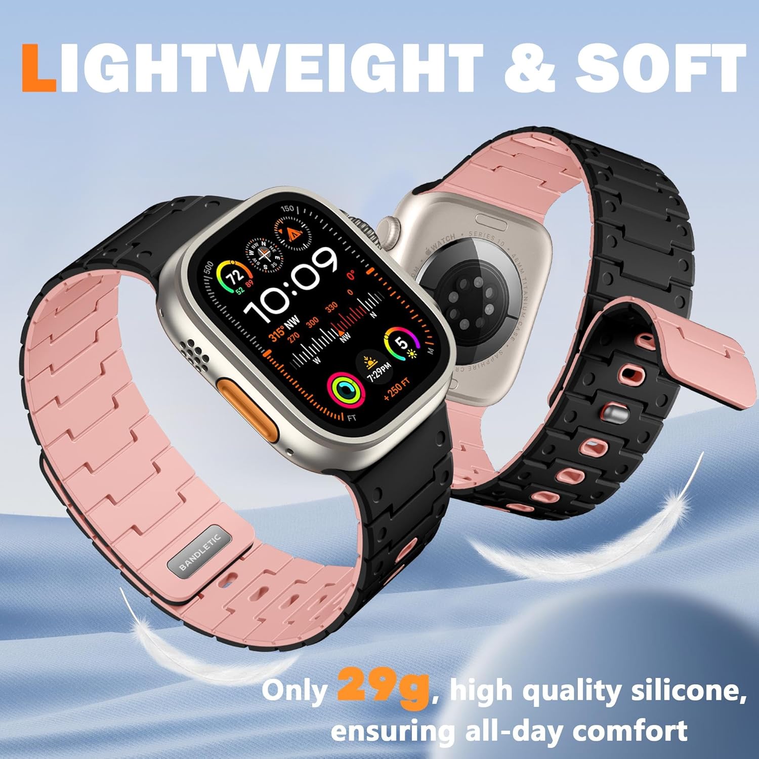 Thumbnail 2 de Bandletic Magnetic Strap 49mm for Apple Watch
