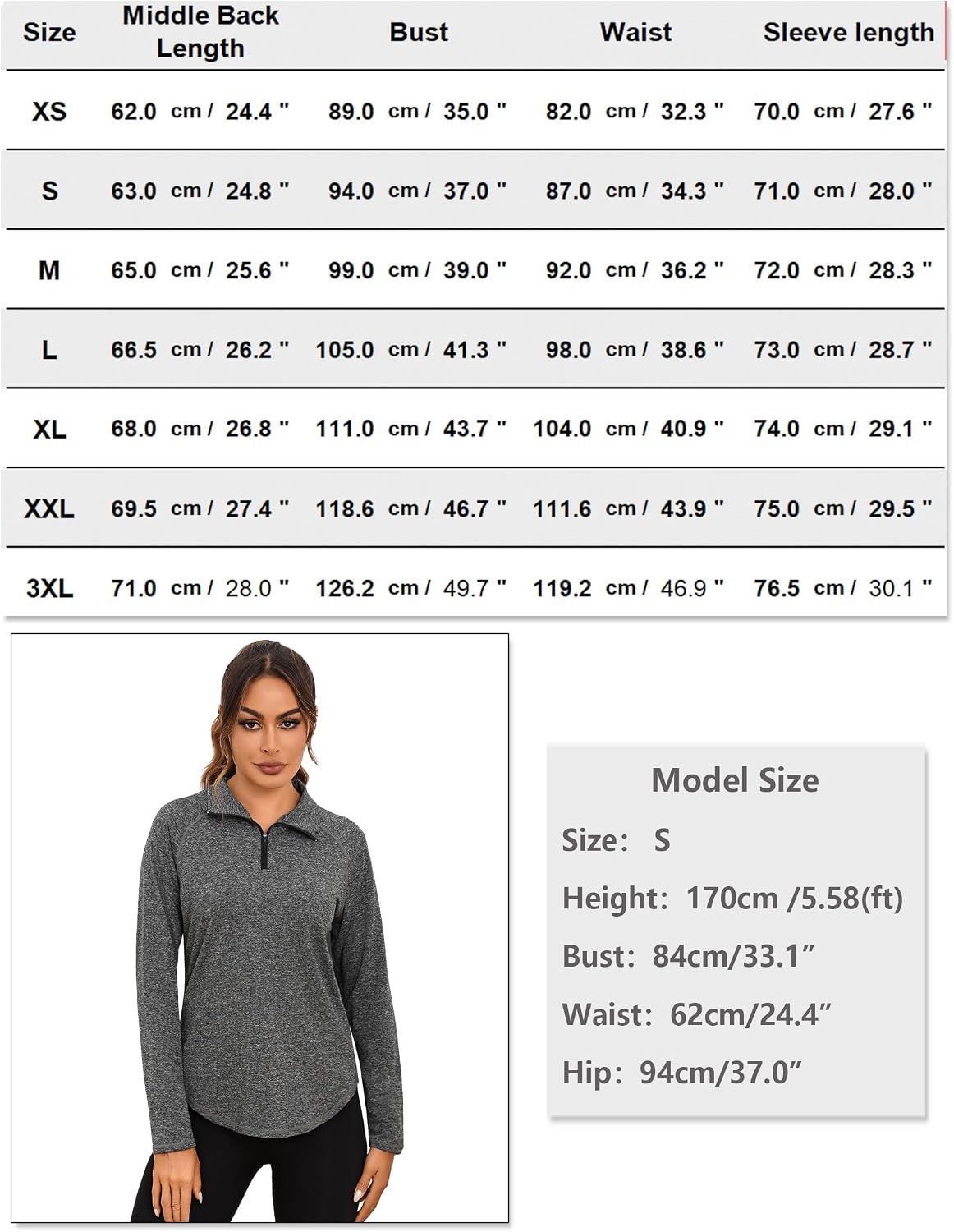 Thumbnail 5 de iClosam Long Sleeve Zip Polo