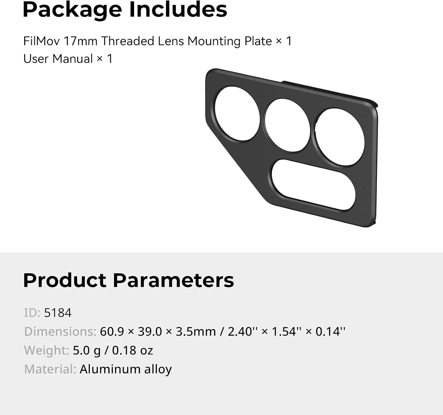Thumbnail 6 de SmallRig FilMov 17mm Lens Mount for Samsung S25 Ultra