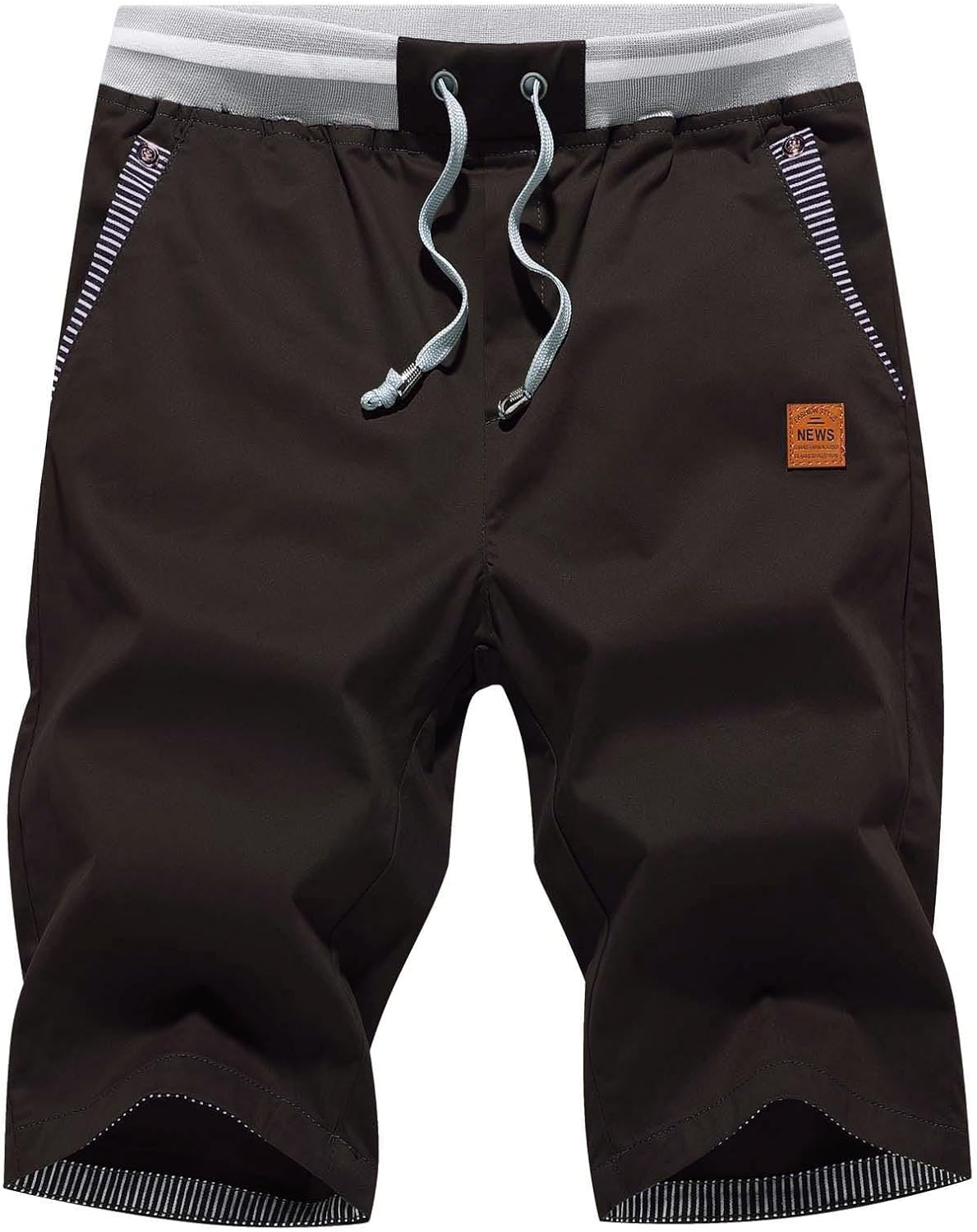 Thumbnail 6 de JustSun Herren-Chino-Shorts aus Baumwolle mit Tunnelzug – kurze Sommerhose