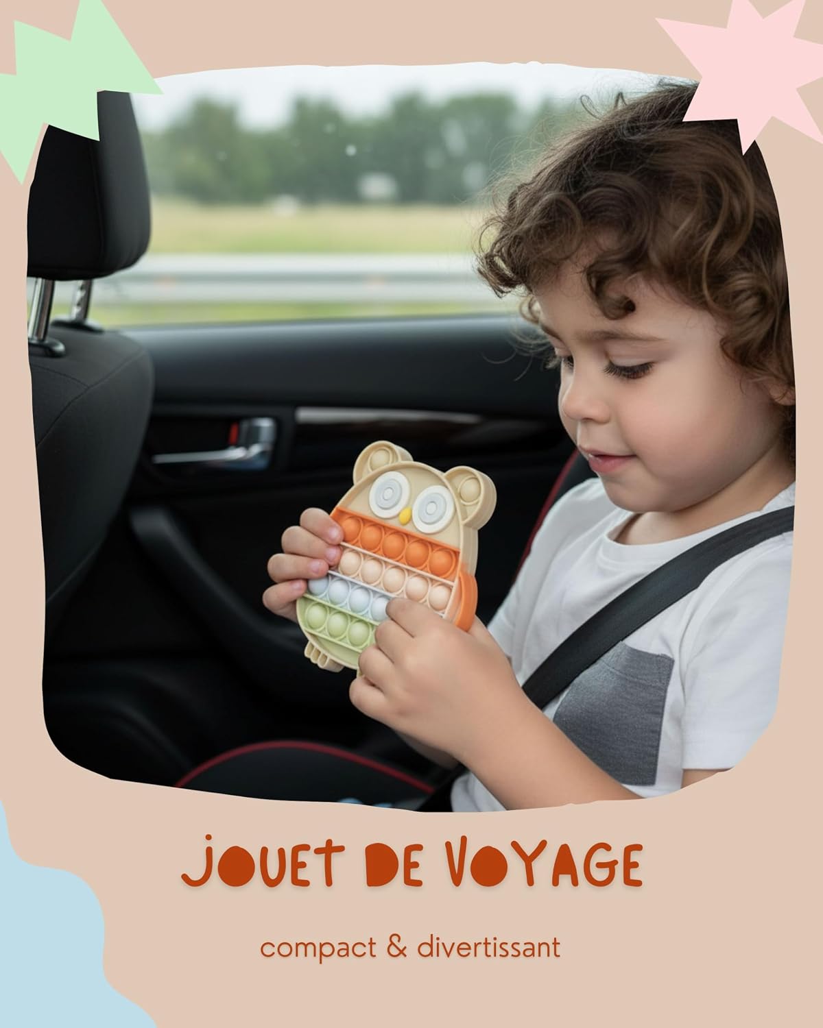 Thumbnail 4 de Valino Jouet Pop-It Hibou sans BPA