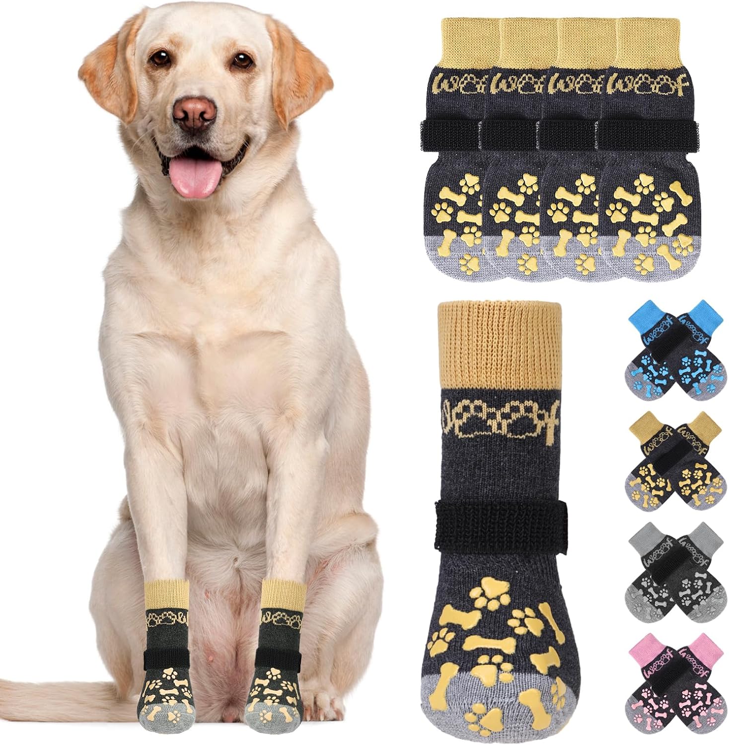 Detalle de KOOLTAIL Dog Socks, Medium