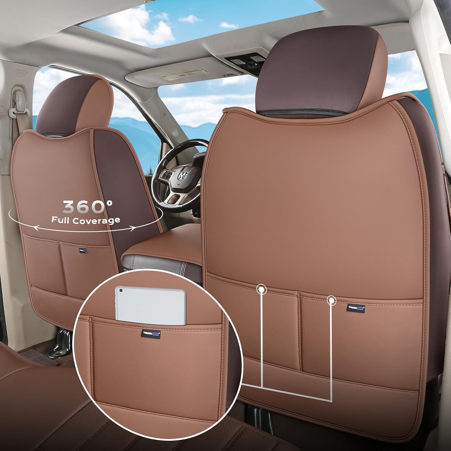 Detalle de Truckiipa Dodge Ram Front Seat Covers