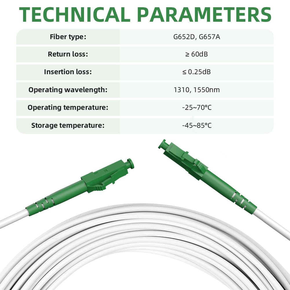 Detalle de OFFCUP Cavo fibra ottica LC/APC 15 m
