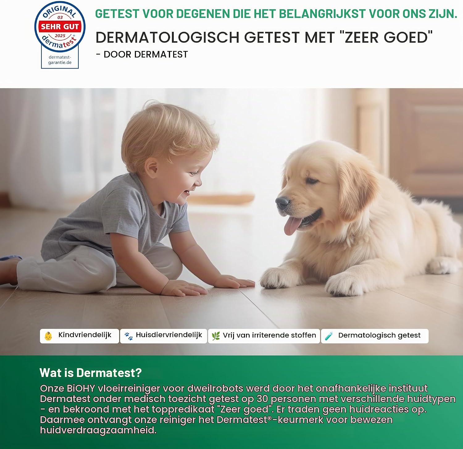 Detalle 2 de BIOHY vloerreiniger voor dweilrobots, geconcentreerd met lentegeur, 500 ml