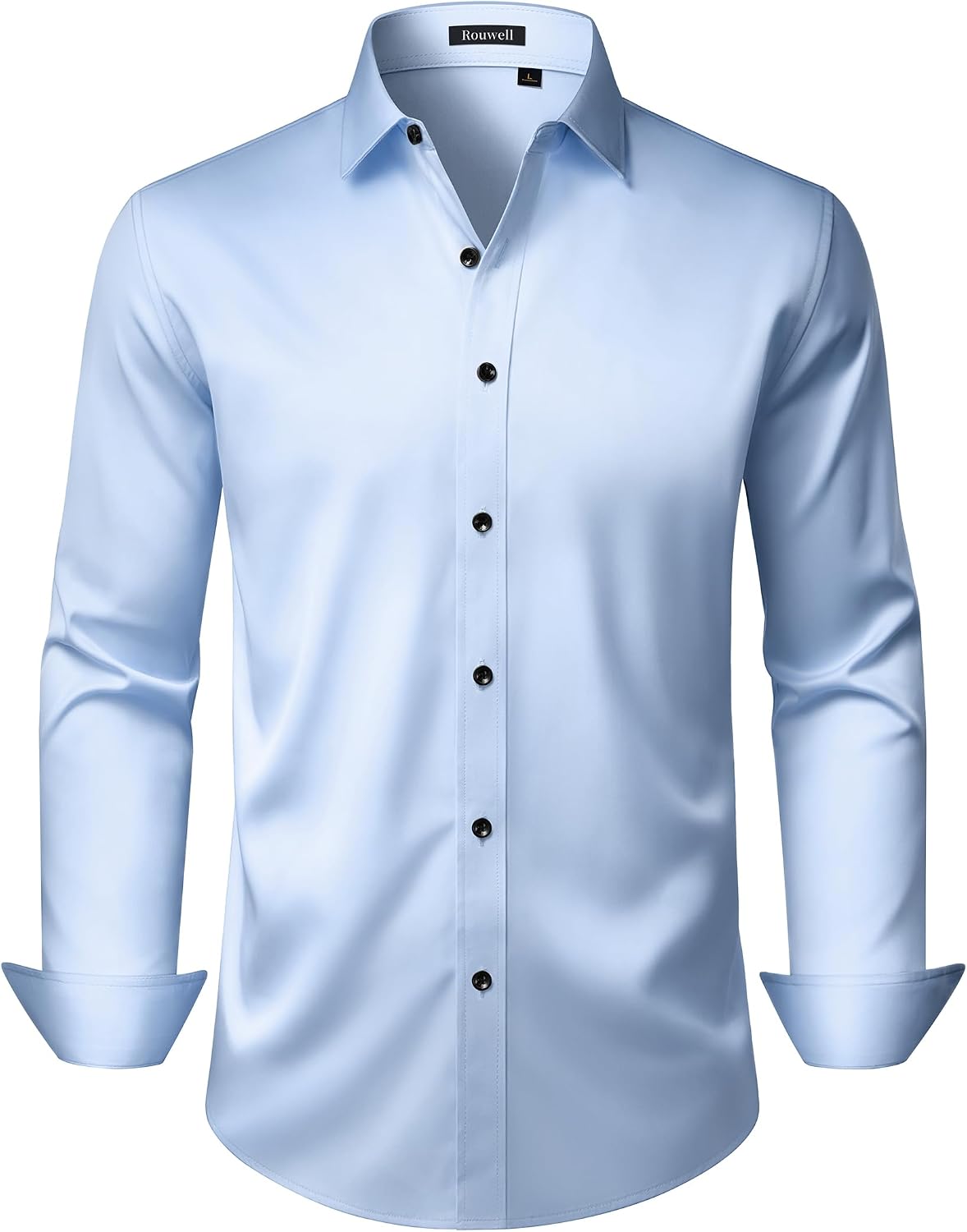 Thumbnail 5 de ROUWELL Wrinkle Free Dress Shirt Regular Fit