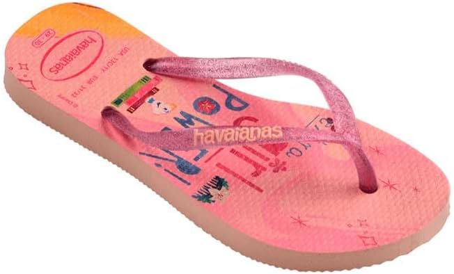Thumbnail 1 de Havaianas Kids Slim Princess infradito unisex bambini e ragazzi rosa