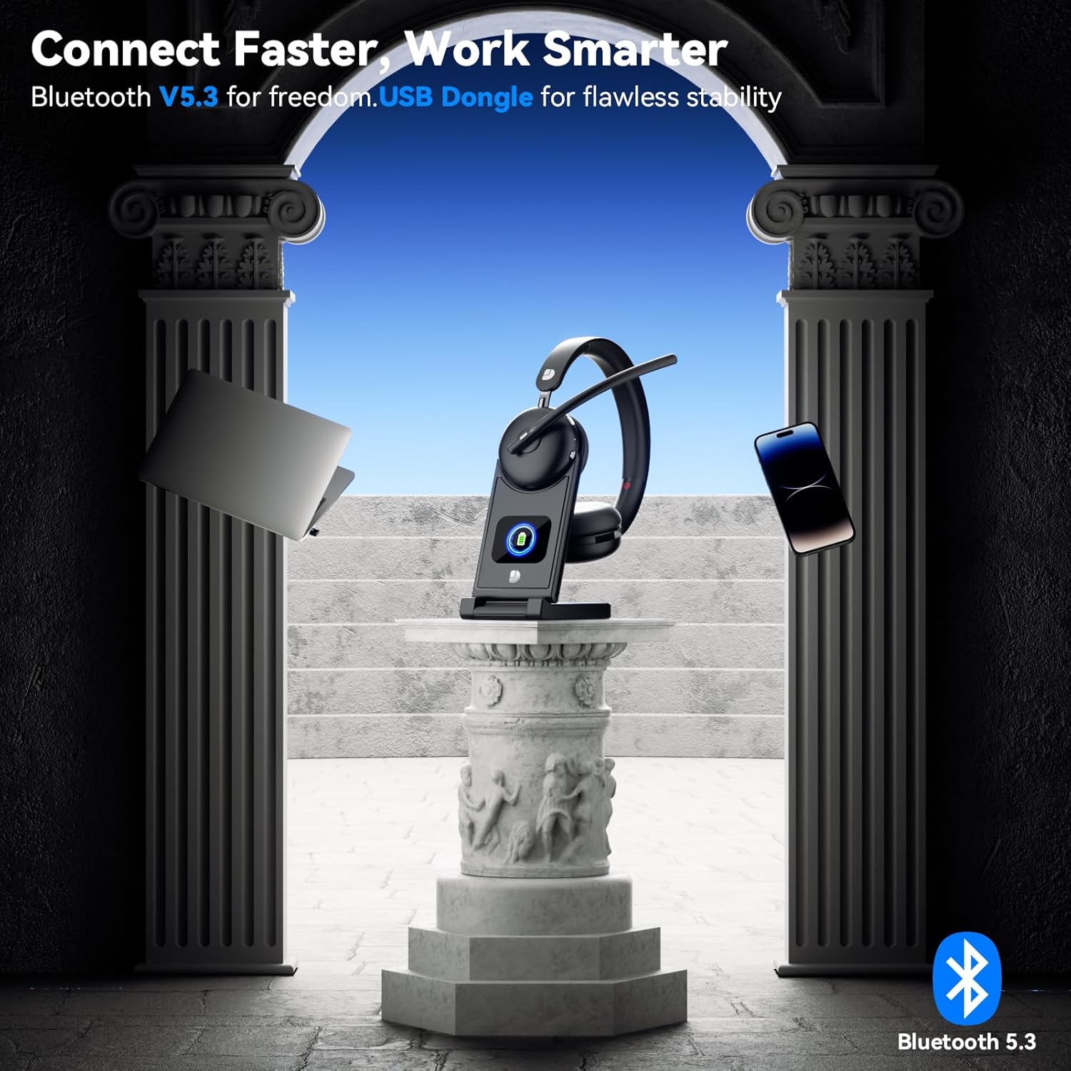 Detalle de Dytole Wireless Headset 65H Battery
