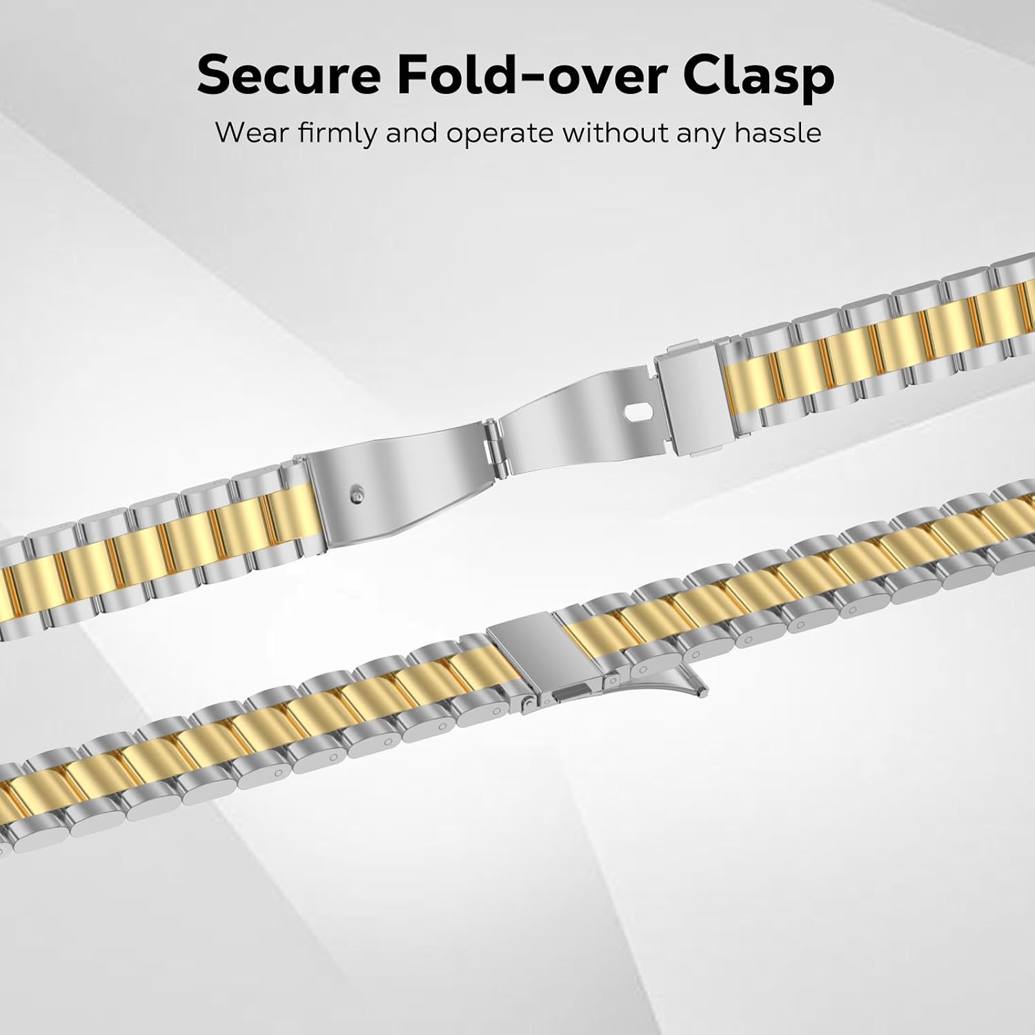 Detalle 2 de MoKo Slim Metal Band 190mm for Apple Watch