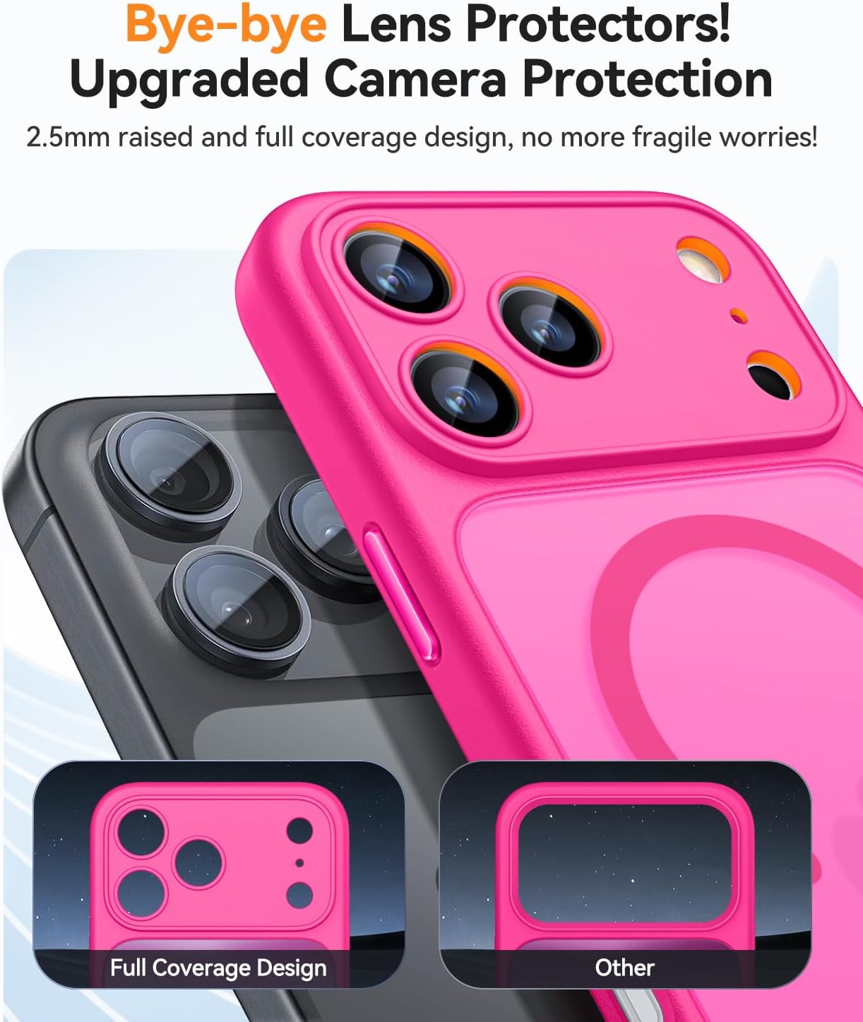 Detalle 2 de CANSHN Magnetic iPhone 17 Pro Case 6.3