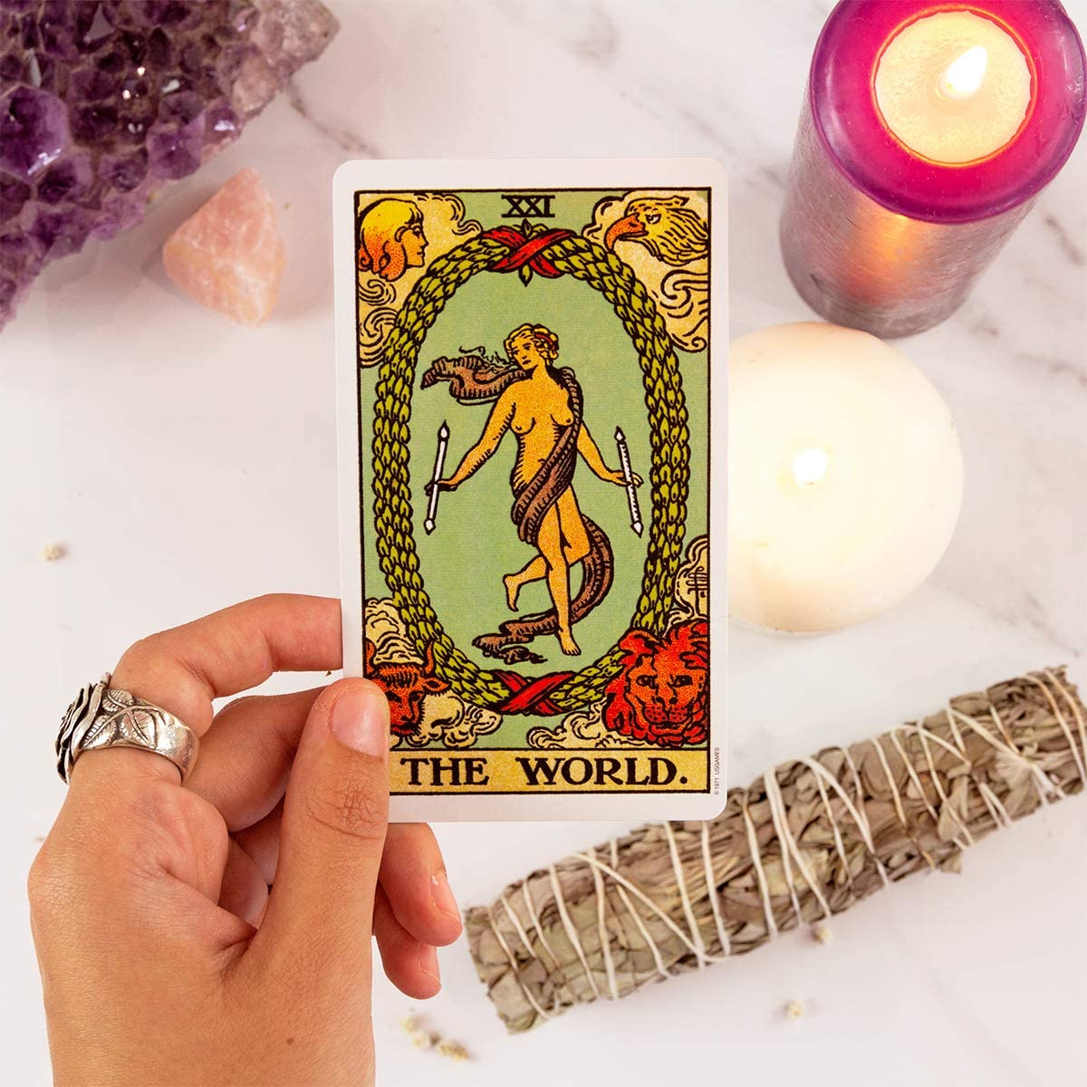 Thumbnail 5 de The Original Rider Waite Tarot Deck (78 cards) by Penguin