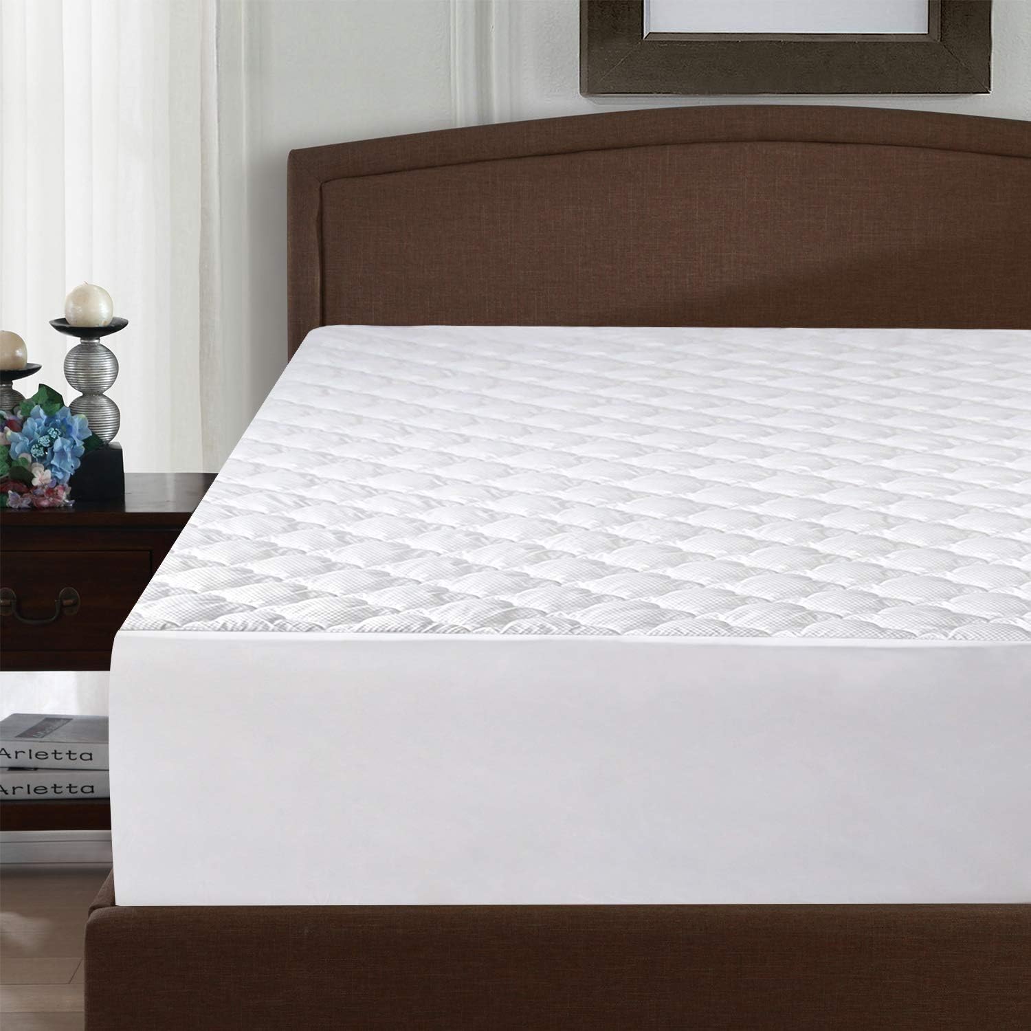 Detalle 2 de Queen Mattress Pad with 23-Inch Deep Pocket