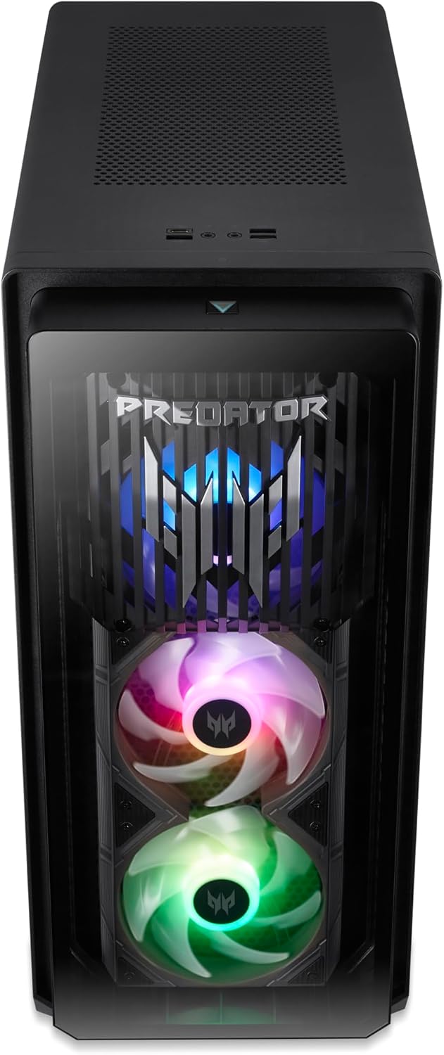Detalle de Acer Predator Orion 5000: PC gaming haut de gamme avec RTX 5080 et Core Ultra 7 265F