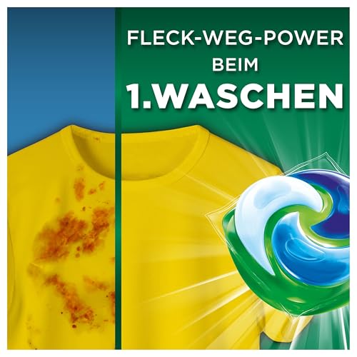 Detalle de Ariel Pods Color+ Waschmittel, 100 Wäschen – Fleck-Weg-Power ab der ersten Wäsche