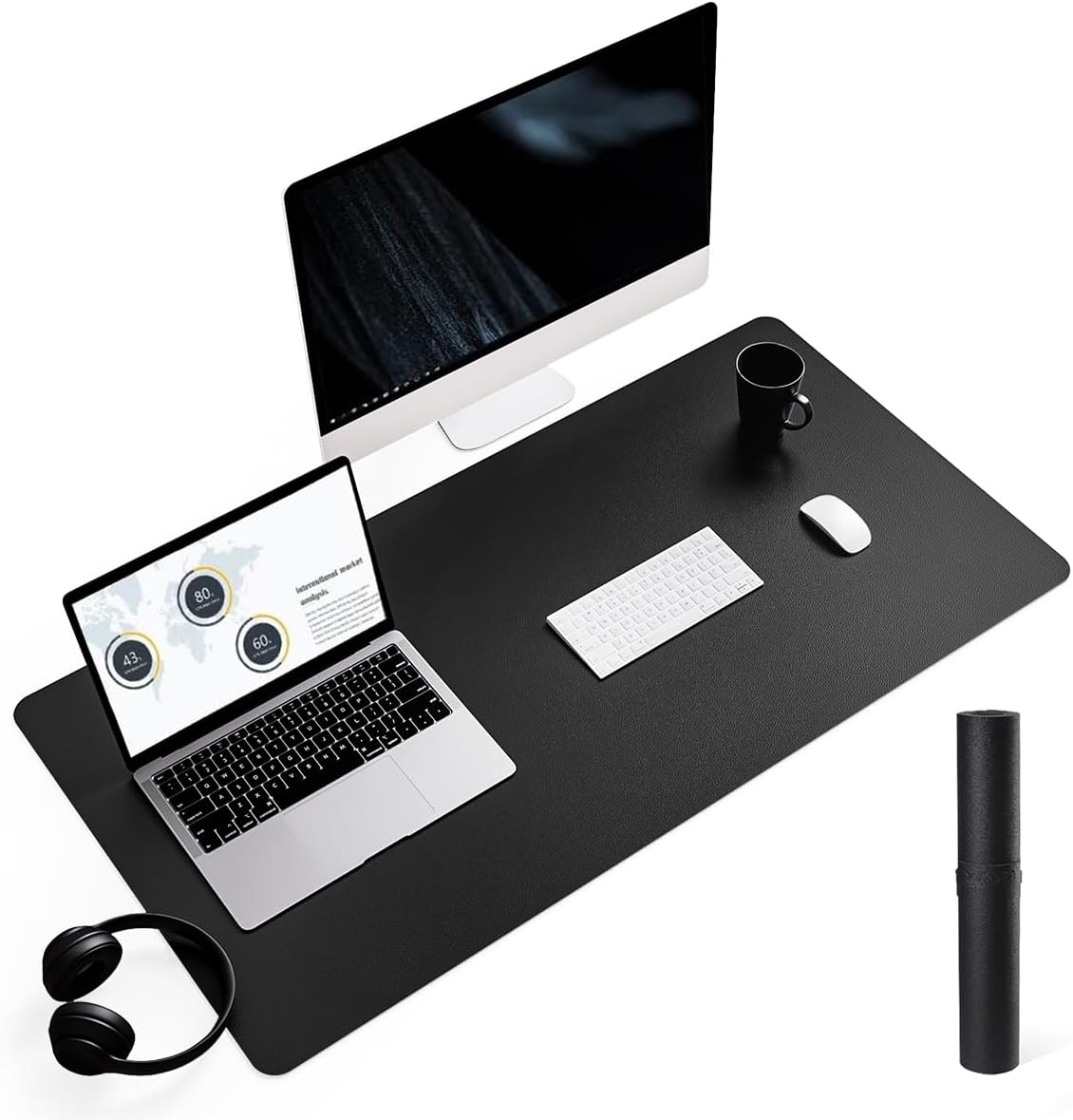Detalle de YSAGi Non-Slip Desk Pad 90 x 43 cm